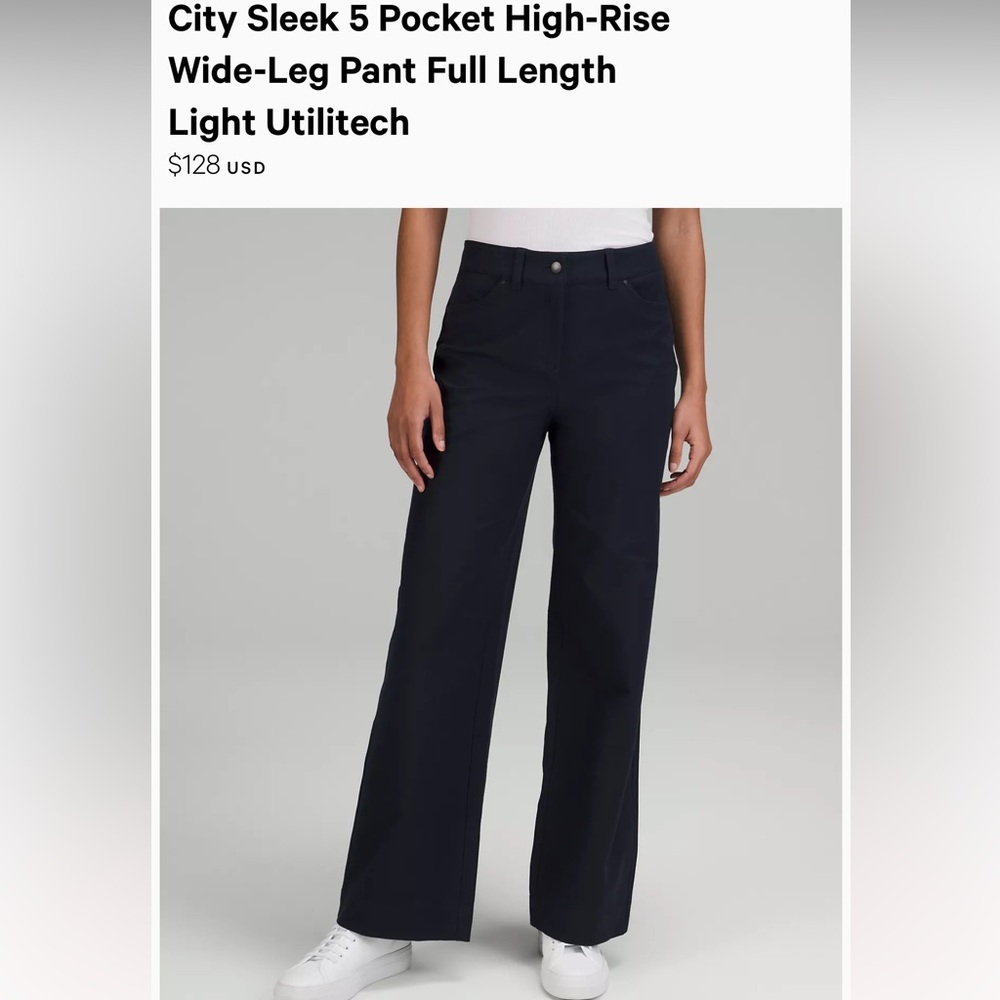 Lululemon city sleek pants